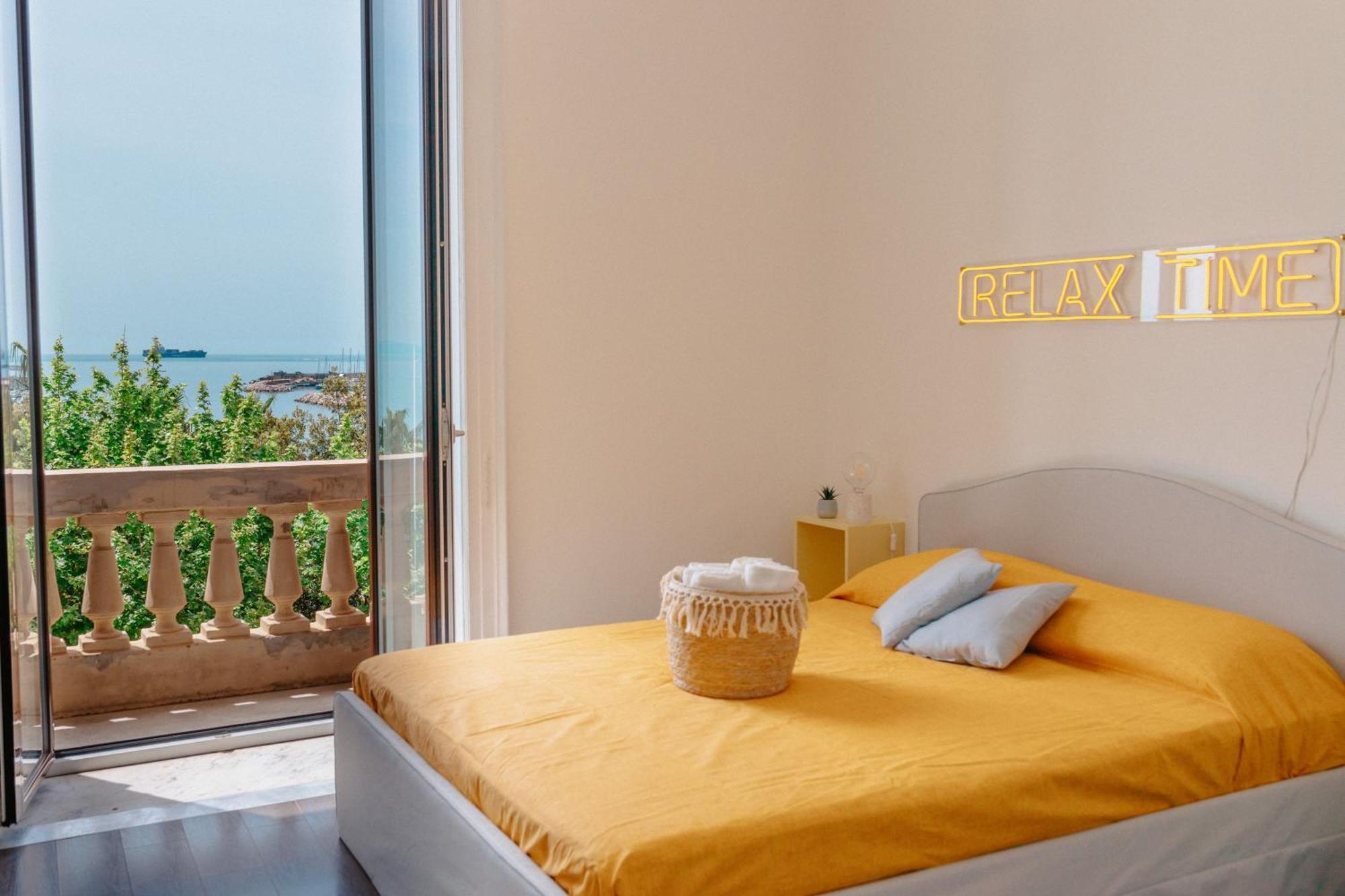 Blue Sea View Apartment Salerno Exterior foto