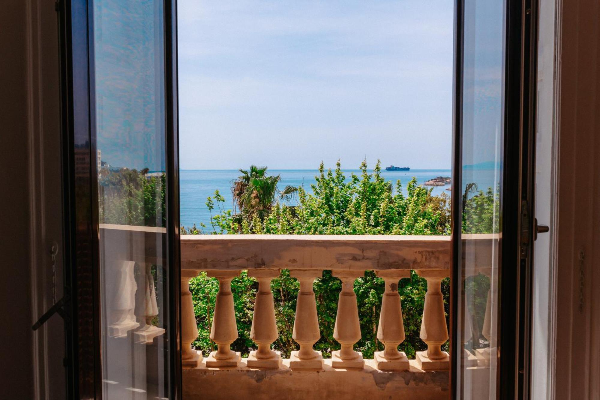 Blue Sea View Apartment Salerno Exterior foto